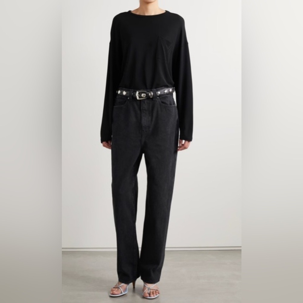 Khaite Martin black jeans NWT